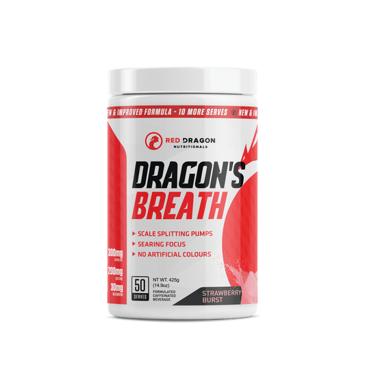 Dragons Breath White - Red Dragon - Body In Motion Recovery Centre