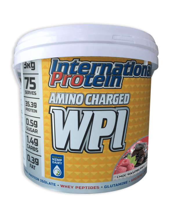 Amino Charged WPI - International Protein - Body In Motion Recovery Centre